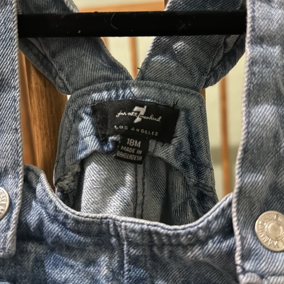 For All Man Kind Denim Over-Alls Dress - Picture 3 of 3